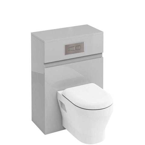 Britton Aquacab 600 Wall Hung Wc Unit with Dual Flush Plate & Cistern - Unbeatable Bathrooms