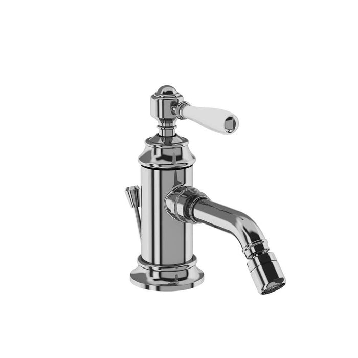 Burlington Arcade Single Lever Bidet Mixer with Pop-up Waste - Unbeatable Bathrooms