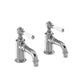 Burlington Arcade Cloakroom Basin Pillar Taps - Unbeatable Bathrooms