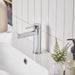 Tavistock Anthem Mini Basin Mixer Tap with Click Waste - Chrome - Unbeatable Bathrooms