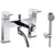 JTP Base 2 Hole Bath Shower Mixer Tap - Unbeatable Bathrooms