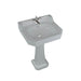 Burlington Bespoke Edwardian 56cm Full Pedestal Basin - 1, 2 & 3TH - Unbeatable Bathrooms