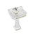 Burlington Bespoke Edwardian 56cm Full Pedestal Basin - 1, 2 & 3TH - Unbeatable Bathrooms