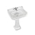 Burlington Bespoke Edwardian 61cm Full Pedestal Basin - 1, 2 & 3TH - Unbeatable Bathrooms