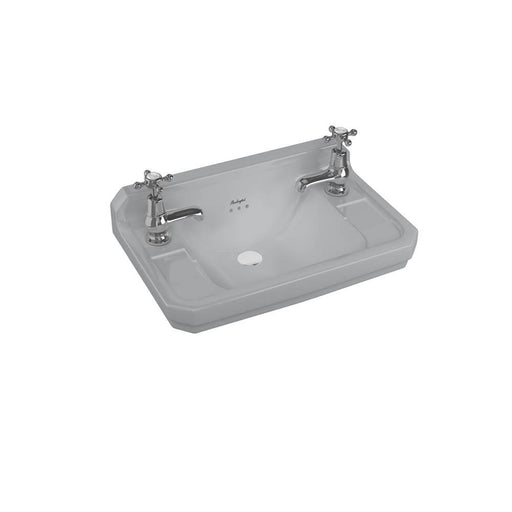 Burlington Edwardian 510mm 2TH Wall Hung Cloakroom Basin (Various Designs) - Unbeatable Bathrooms