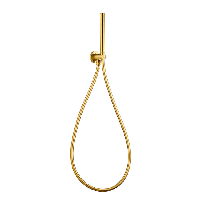 Flova Levo Hand Shower Kit with Integral Wall Outlet - Unbeatable Bathrooms