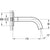 Flova Wall Mounted Bath Spout 170mm - Unbeatable Bathrooms