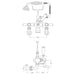 Hudson Reed Lever Wall Mounted Bath Shower Mixer - Unbeatable Bathrooms