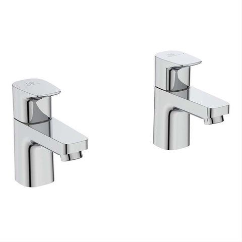 Ideal Standard Ceraplan Basin Pillar Taps - Unbeatable Bathrooms