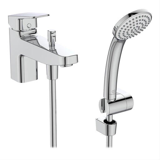 Ideal Standard Ceraplan Single Lever Bath Shower Mixer with Shower Set - Unbeatable Bathrooms
