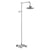 Burlington Eden Thermostatic Exposed Shower Bar Valve Single Outlet with Rigid Riser and Swivel Shower Arm with Rose - Unbeatable Bathrooms