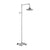 Burlington Eden Thermostatic Exposed Shower Bar Valve Single Outlet with Rigid Riser and Swivel Shower Arm with Rose - Unbeatable Bathrooms