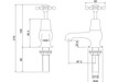 Burlington Birkenhead 3 Inch Basin Tap - Unbeatable Bathrooms