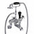 Burlington Birkenhead Angled Bath Shower Mixer Wall Mounted - Unbeatable Bathrooms