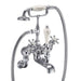Burlington Birkenhead Angled Bath Shower Mixer Wall Mounted - Unbeatable Bathrooms