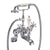 Burlington Birkenhead Angled Bath Shower Mixer Wall Mounted - Unbeatable Bathrooms
