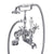 Burlington Birkenhead Angled Bath Shower Mixer Wall Mounted - Unbeatable Bathrooms
