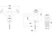 Burlington Birkenhead Basin Mixer with Click-Clack Waste - Unbeatable Bathrooms