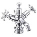 Burlington Birkenhead Regent Bidet Mixer with Pop-up Waste - Unbeatable Bathrooms