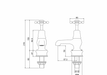 Burlington Birkenhead Regent 3 Inch Basin Tap - Unbeatable Bathrooms