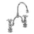 Burlington Birkenhead 2 Tap Hole Regent Arch Mixer with Curved Spout (230mm centres) - Unbeatable Bathrooms