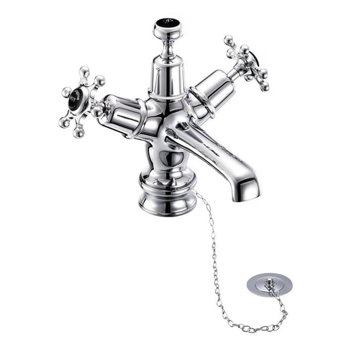 Burlington Birkenhead Regent Basin Mixer with Plug & Chain Waste - Unbeatable Bathrooms