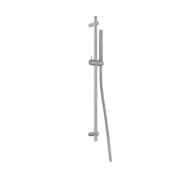 Flova Round Slide Rail Kit (Excludes Wall Outlet) - Brushed Brass - Unbeatable Bathrooms