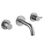 Flova Levo 3-Hole Wall Mounted Basin/Bath Mixer - Unbeatable Bathrooms