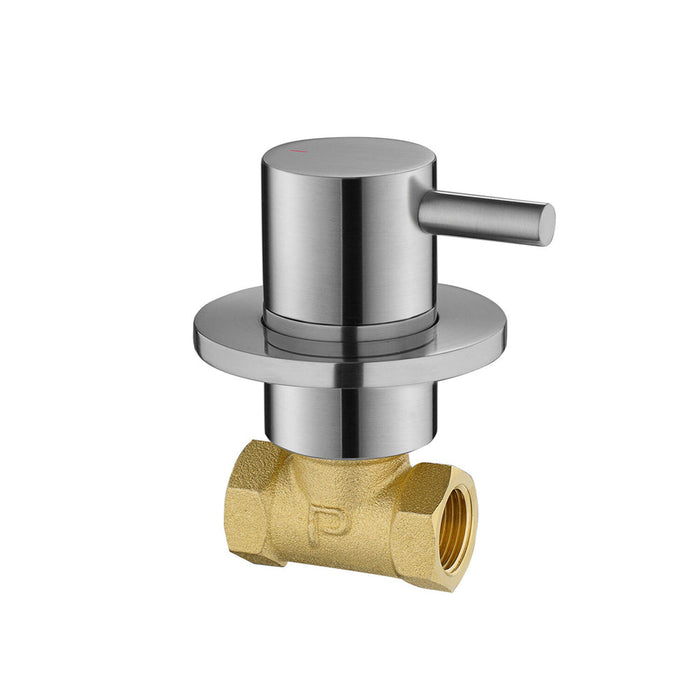 Flova Levo Cold Wall Mounted Shut Off Valve - Unbeatable Bathrooms