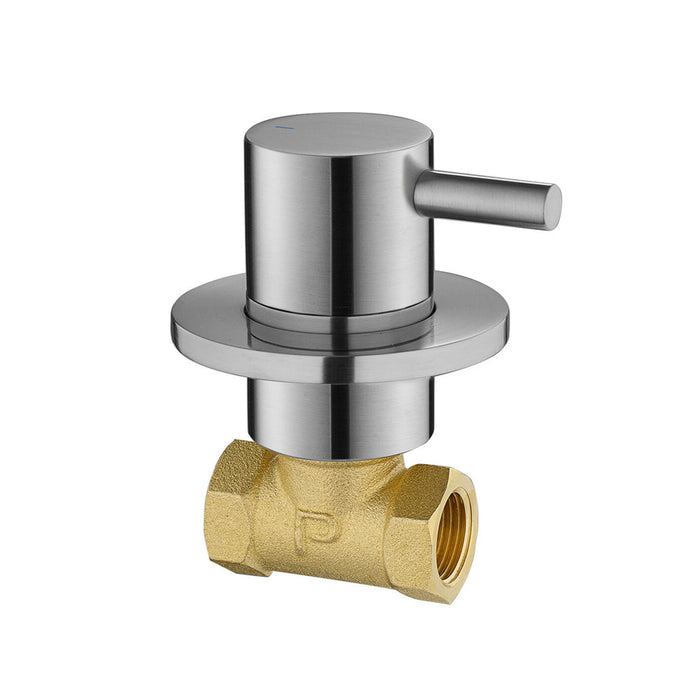 Flova Levo Hot Wall Mounted Shut Off Valve - Unbeatable Bathrooms
