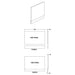 Hudson Reed Fusion Bath End Panel & Plinth - Unbeatable Bathrooms