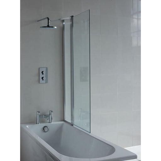 Britton Bath Screen With Fixed Panel - Unbeatable Bathrooms