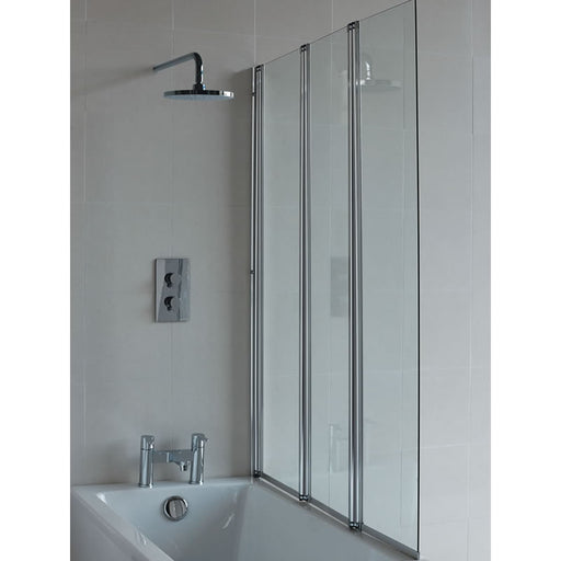 Britton Three-Panel Bathscreen - Unbeatable Bathrooms