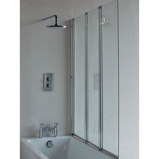 Britton Three-Panel Bathscreen - Unbeatable Bathrooms