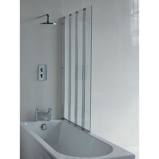 Britton Four-Panel Bath Screen - Unbeatable Bathrooms
