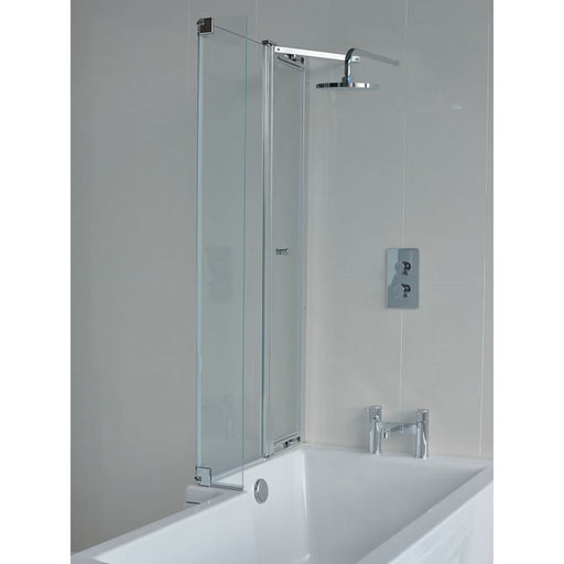 Britton EcoSquare Bath Screen with Access Panel - Unbeatable Bathrooms