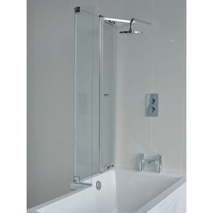 Britton EcoSquare Bath Screen with Access Panel - Unbeatable Bathrooms