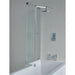 Britton EcoSquare Bath Screen with Access Panel - Unbeatable Bathrooms