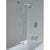 Britton EcoSquare Bath Screen with Access Panel - Unbeatable Bathrooms