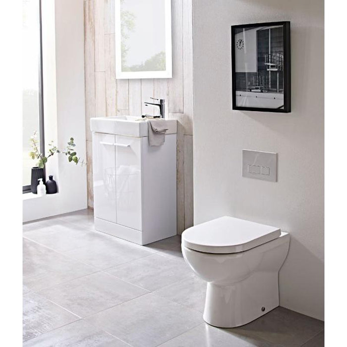 Tavistock Ion Comfort Height Back-To-Wall Toilet - Unbeatable Bathrooms