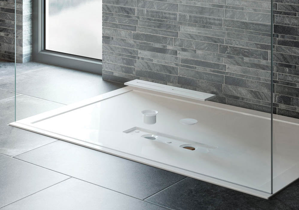 Kudos Connect 2 Rectangular Shower Tray - Unbeatable Bathrooms