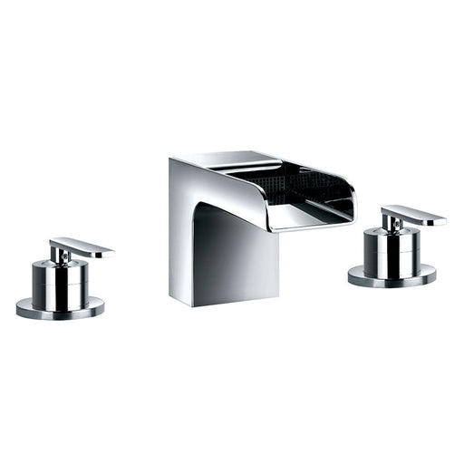 Flova Cascade 3-Hole Deck Mounted Bath Filler - Unbeatable Bathrooms
