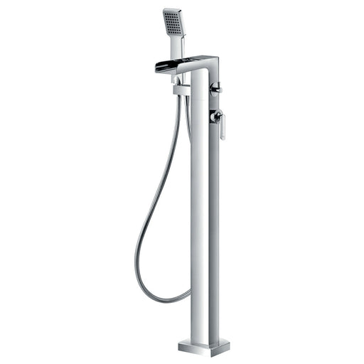 Flova Cascade Floor Standing Bath and Shower Mixer - Unbeatable Bathrooms