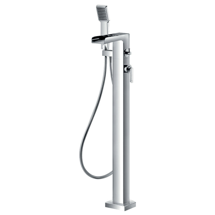 Flova Cascade Floor Standing Bath and Shower Mixer - Unbeatable Bathrooms