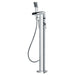 Flova Cascade Floor Standing Bath and Shower Mixer - Unbeatable Bathrooms