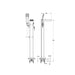 Flova Cascade Floor Standing Bath and Shower Mixer - Unbeatable Bathrooms