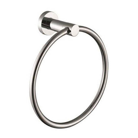 The White Space Capita Towel Ring Chrome - Unbeatable Bathrooms