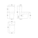 Hudson Reed Maya Close Coupled Toilet (Closed Back) - Unbeatable Bathrooms