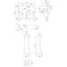 Hudson Reed Richmond Full Pedestal Basin - 1, 2 & 3TH (Various Sizes) - Unbeatable Bathrooms