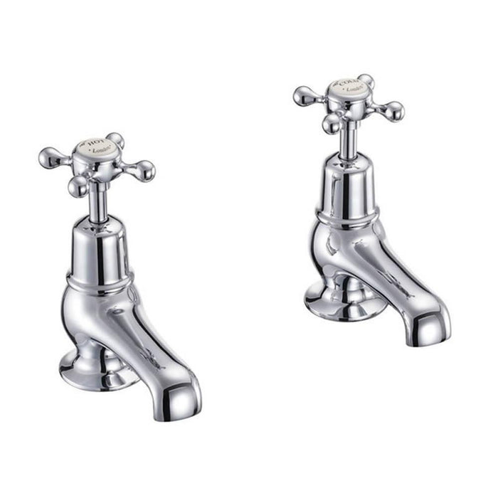 Burlington Claremont 3 Inch Basin Taps - Unbeatable Bathrooms